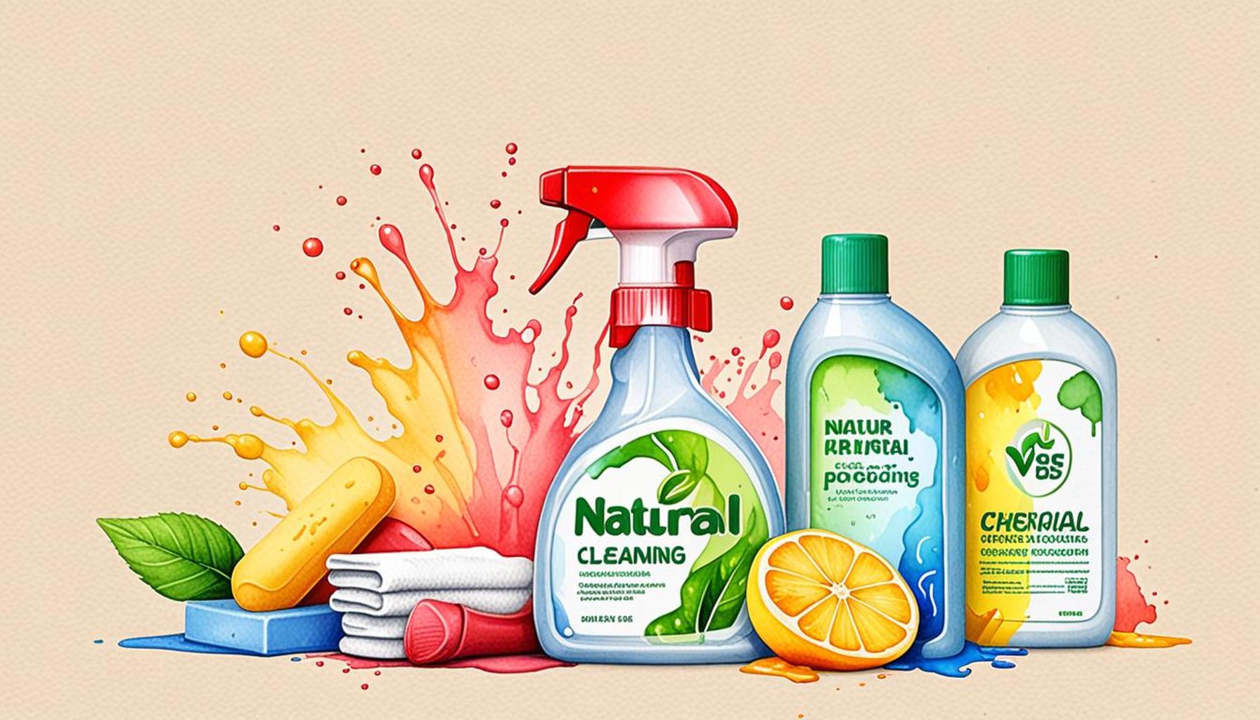 Natural vs Chemical Cleaning Products The Better Choice for You